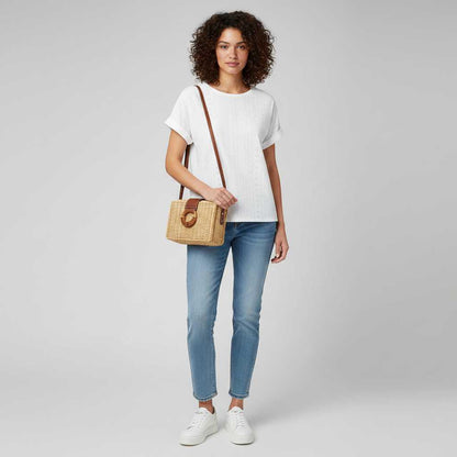 Bella | Sommer T-shirt til Kvinder i 100% Bomuld