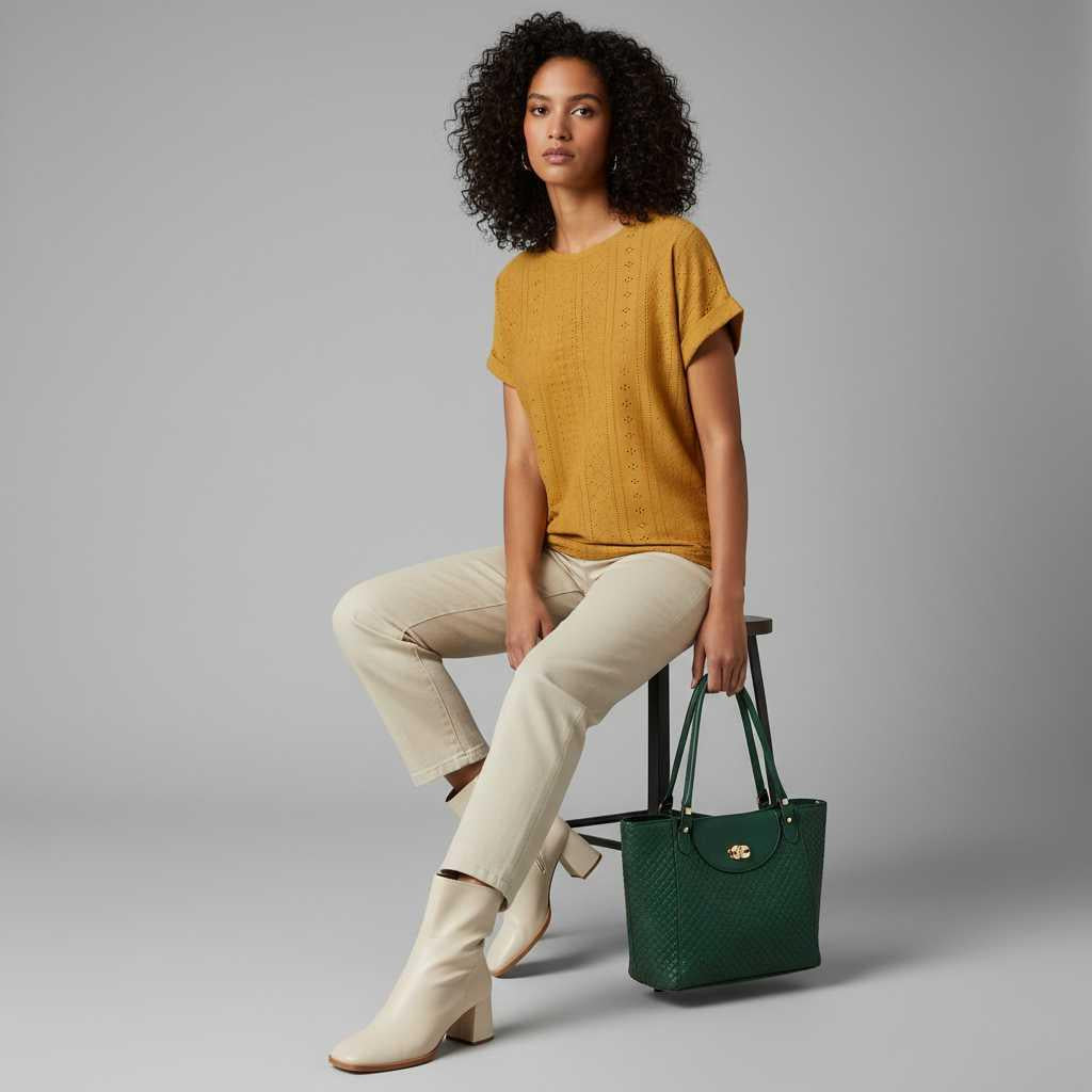 Bella | Sommer T-shirt til Kvinder i 100% Bomuld
