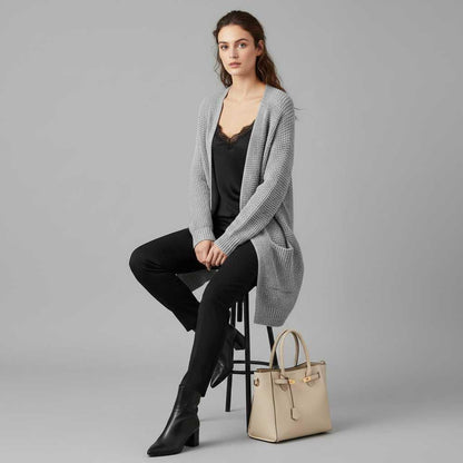 Elegant Cardigan Dame | Tidløst Design til Hverdag