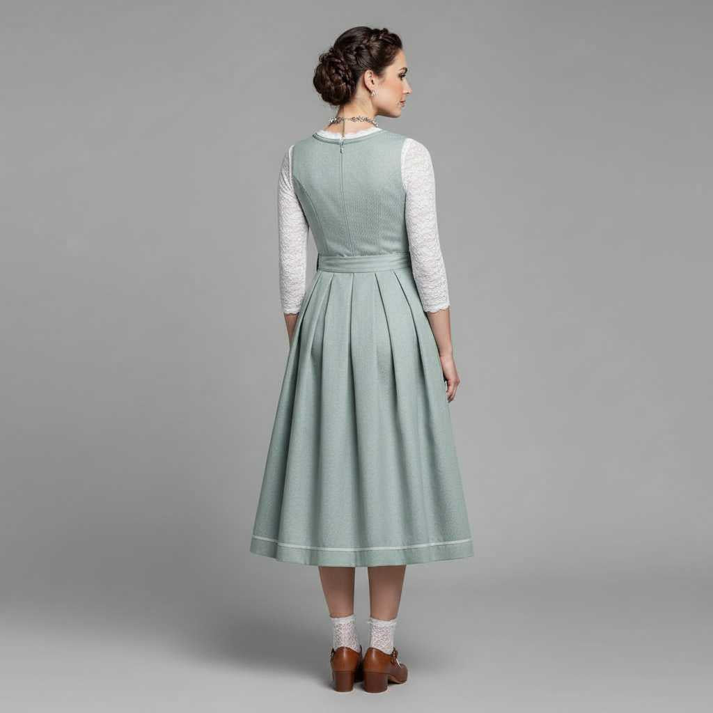 Elegant Dirndl Kostumekjole | Festkjole til Oktoberfest