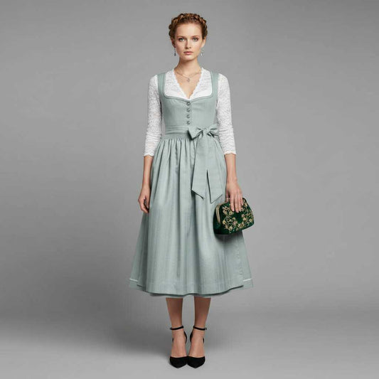 Elegant Dirndl Kostumekjole | Festkjole til Oktoberfest