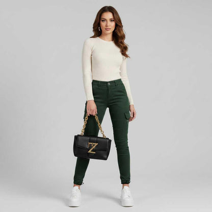 Moderne Cargo Bukser Dame | Trendy Bukser til Hverdag
