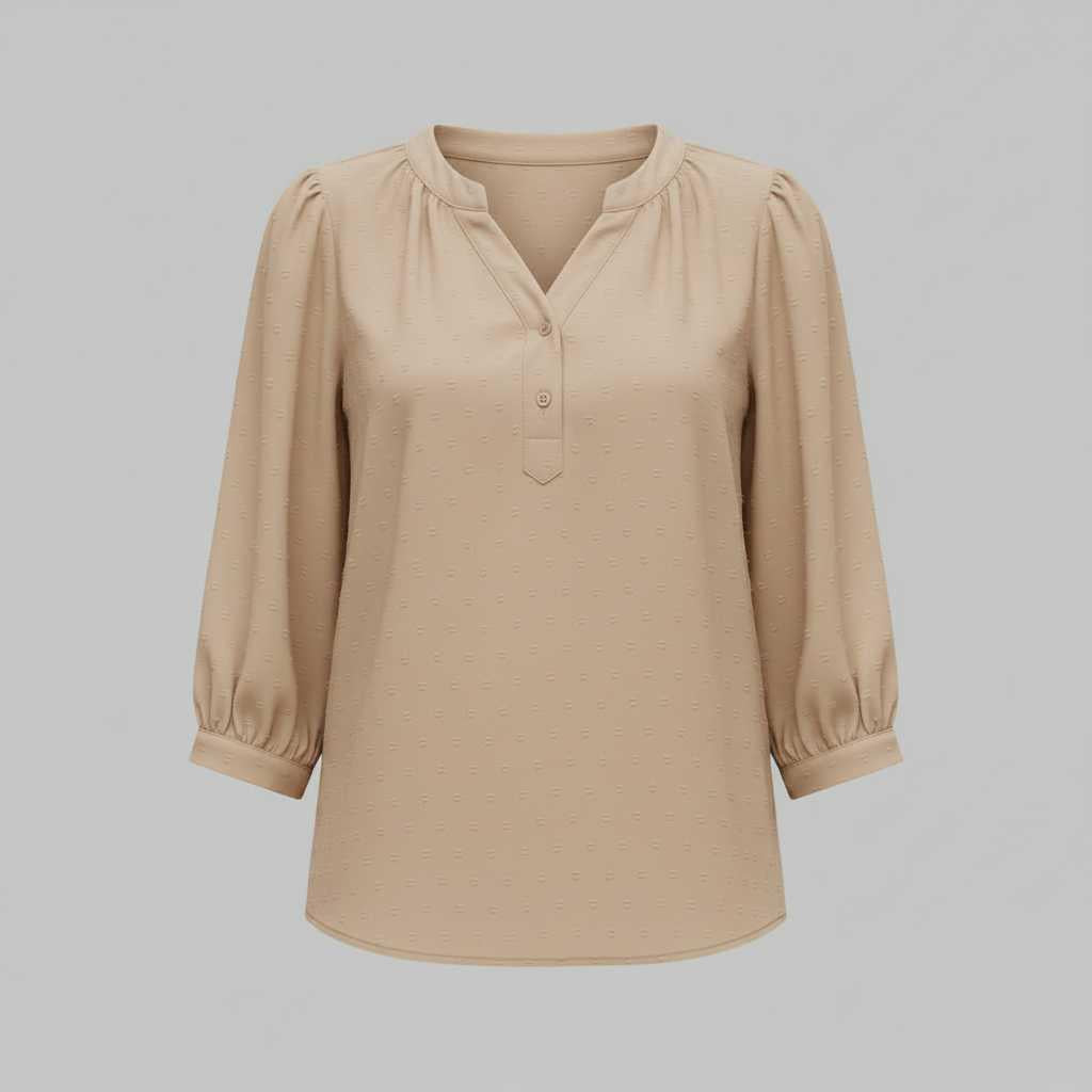 Patchwork Bluse | Løs Damebluse til Enhver Lejlighed