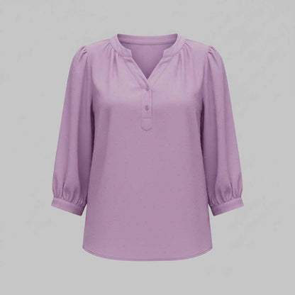 Patchwork Bluse | Løs Damebluse til Enhver Lejlighed