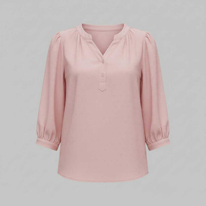 Patchwork Bluse | Løs Damebluse til Enhver Lejlighed